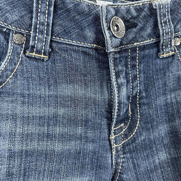 REFUGE RUNWAY Jeans 4R Everyday Boot Low Rise Distressed Whiskered Casual - Picture 7 of 16